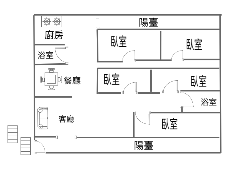 桃園巨蛋5房大公寓,桃園市桃園區萬壽路三段